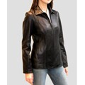 IZOD Women's New Zealand Lambskin Jacket