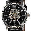 Stuhrling Original Men's Romeo Automatic Black Strap Watch