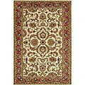 Beneficial info on antique Wool rug Hand-tufted Delhi Antique White Border Wool Rug (8' x 10')
