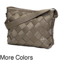 Recycled Seatbelt Large Messenger Bag