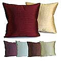 Designer Collection 18-inch Faux Silk Pillows (Set of 2)