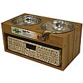 Bamboo Bistro Double Diner Dog Bowl Set