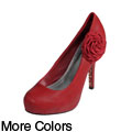Bamboo Brand by Journee Women's Rosette Platform Pumps