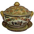 Satsuma Rose Porcelain Tureen