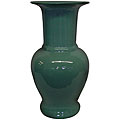 News about Fine porcelain Teal Scroll Porcelain Vase