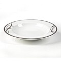 Mikasa Cocoa Blossom 9-inch Rimmed Soup Bowl