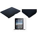 Carbon Fiber Leather iPad Shield Case and Screen Protector