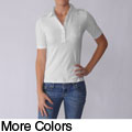 Illusion Junior's Polo Style Knit Top