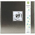 Leather Postbound Silver Album