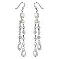 'Shimmering Perfection' Pearl Waterfall Earrings (Thailand)