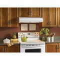 Broan Evolution 3 Series 30-inch White Under-cabinet Range Hood