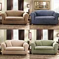 Sure Fit Stretch Stripe 2-piece Sofa Slipcover