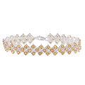 Sterling Silver Yellow Sapphire Bracelet
