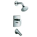 Kohler Symbol Chrome Bath Faucet and Showerhead