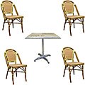 Warehouse of Tiffany Red Rattan 20-piece Indoor/ Outdoor Dining Set