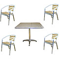 Warehouse of Tiffany Outdoor Dining Sets (Set of 3)