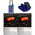 Blue Strap/ Global Bold Blue TSA Lock Set