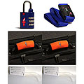 Safe Skies Blue Strap/ Sport Royal Blue TSA Lock Set