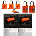 Safe Skies 5-piece TSA Luggage Lock Set