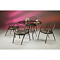 La Costa Brown Metal Dining Set