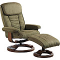 Comfort Chairs Sage Microfiber Swivel Recliner