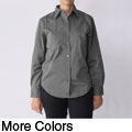 Bill Blass Women's Long-sleeve Collared Shirt