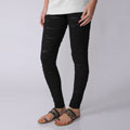 Adi Designs Junior's Distressed Detail Stretch Leggings