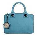 Chloe 'See' Blue Cotton Satchel