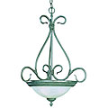 Savoy House Piedmont 3-light Pewter Bowl Pendant