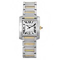 Cartier Men's Tank Francaise 18k Gold and Stainless Steel Watch