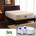 Serta Perfect Rest 4-Zone Premier Queen-size Airbed Mattress Set