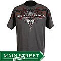 Be the Ball Men's Charcoal Perfect Game Golf T-shirt