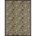 Roma Indoor/ Outdoor Multicolor Rug (5'2 x 7'5)