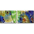 Maureen Love 'Summertime' 2-piece Canvas Art Set