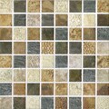 SomerTile 7.75x7.75-in Montage Tressor Dcor Ceramic Tile (Pack of 10)