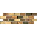 SomerTile 3.75x11.25-in Montage Divine Subway Ceramic Tile (Pack of 12)