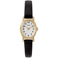 Timex Women's T2M566 Cavatina Black Leather Strap Watch