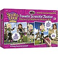 Free correlative guidepost for cool kids banks Scratch Magic Travelin' Scratchin' Fashion Stickers Kit