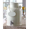 American Atelier 240-oz White Ceramic Beverage Dispenser