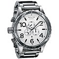 Nixon 51-30 Men's White Dial Stainless Steel Watch