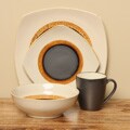 Sango Dazzle Cream 16-piece Dinnerware Set