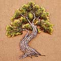 Steel 'Forest Bonsai' Wall Art (Mexico)