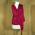 Silk and Cashmere Wool 'Passionately' Shawl (India)