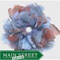 Cuff Luv Organza Blue Grey Magnetic Magic Pin