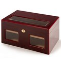 Glass Top Cherry Humidor