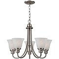 Windgate Energy Star Fluorescent 5-light Brushed Nickel Chandelier