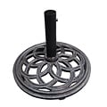 Cast Iron Black Umbrella Base