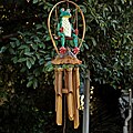 Bamboo 'Smog the Frog' Wind Chime (Indonesia)