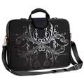 Fuji Depot 15.6-inch 'Shadow Bloom' Handled Laptop Sleeve