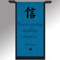 Cotton Devotion Symbol and Mother Teresa Quote Scroll (Indonesia)